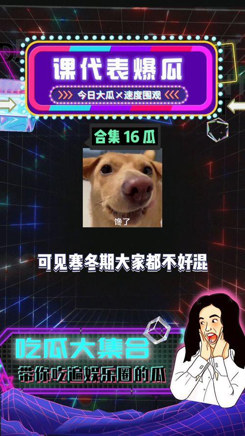 娱乐八卦吃瓜每日爆料,每日热点事件大盘点